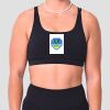 Womens Racer Sports Bra Thumbnail