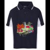 Podium Kids Contrast Polo Thumbnail