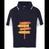 Podium Kids Contrast Polo Thumbnail