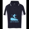 Podium Kids Contrast Polo Thumbnail