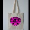 Budget Calico Tote Bag Thumbnail
