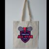 Budget Calico Tote Bag Thumbnail