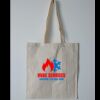 Budget Calico Tote Bag Thumbnail