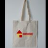 Budget Calico Tote Bag Thumbnail
