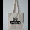 Budget Calico Tote Bag Thumbnail