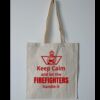 Budget Calico Tote Bag Thumbnail