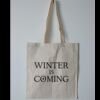 Budget Calico Tote Bag Thumbnail