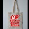 Budget Calico Tote Bag Thumbnail