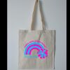 Budget Calico Tote Bag Thumbnail